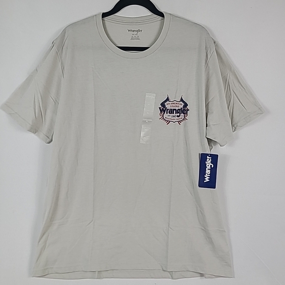 NWT Wrangler Men's An American Legend Western Denim T-Shirt Size XL - Picture 1 of 6